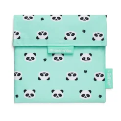 Bolsa reutilizable Panda Snack'n'Go Animals - Tela - Roll'eat