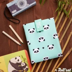 Bolsa reutilizable Panda Snack'n'Go Animals - Tela - Roll'eat