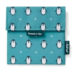 Bolsa reutilizable Penguin Snack'n'Go Animals - Tela - Roll'eat