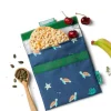 Bolsa reutilizable Turtles Snack'n'Go Animals - Tela - Roll'eat