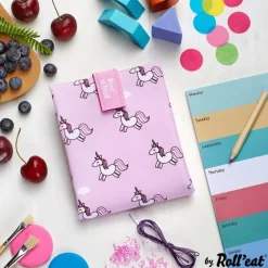 Bolsa reutilizable Unicorns Snack'n'Go Animals - Tela - Roll'eat