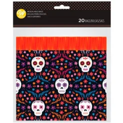 Bolsas con cierre zip Catrinas Halloween (20) - Wilton