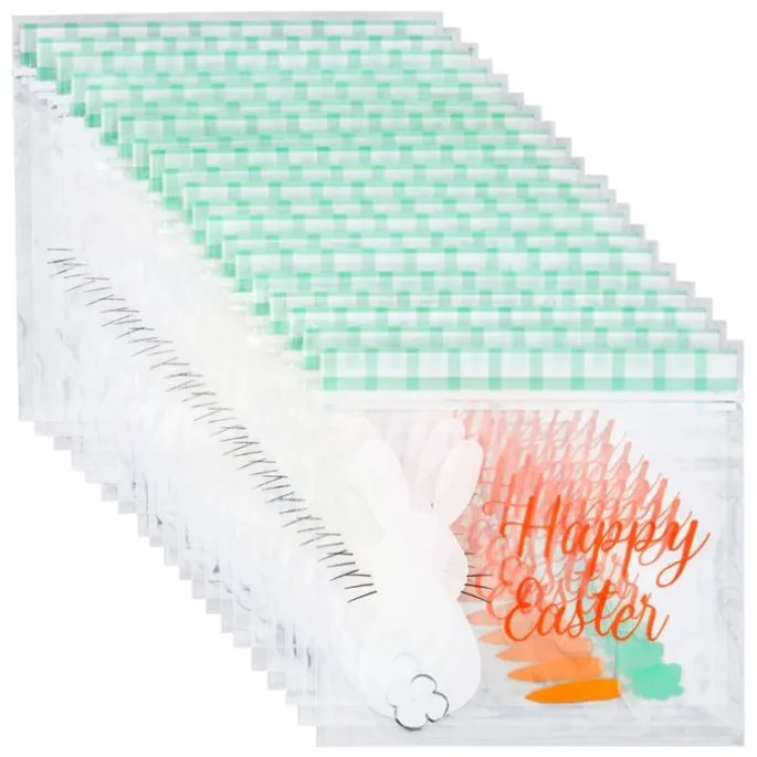 Bolsas con cierre zip para dulces y caramelos conejo Pascua (20) - Wilton