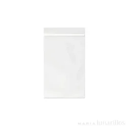 100 bolsas con cierre zip 8x12