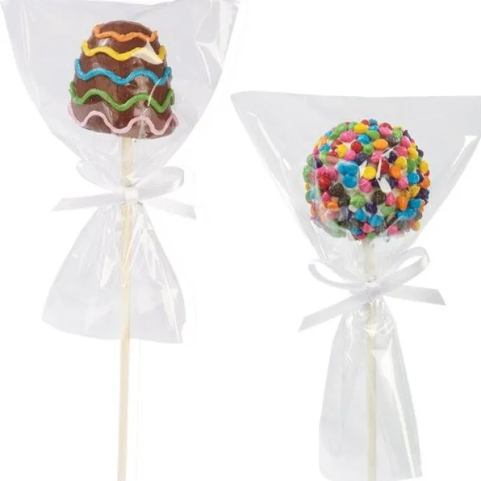 Bolsas con lacito para cake pops (12) - Wilton