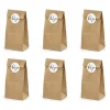 Bolsas de papel Kraft (6) - PartyDeco