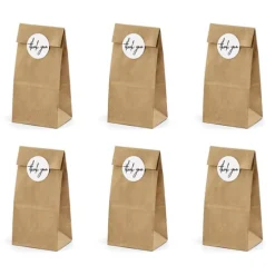 Bolsas de papel Kraft (6) - PartyDeco