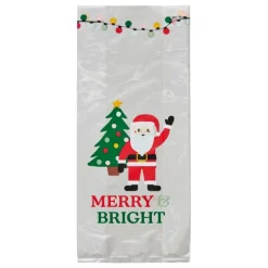 Bolsas para dulces y caramelos Papá Noel Navidad (20) - Wilton