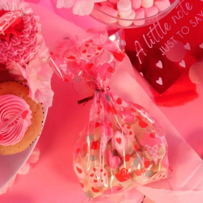 Bolsas para dulces y caramelos corazones Sweet Love (20) - PME