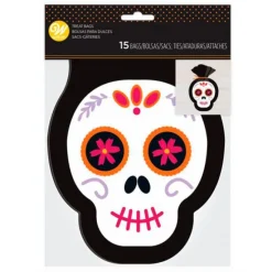 Bolsas para dulces y caramelos Catrina Halloween (15) - Wilton