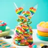 Bolsas para dulces y caramelos arcoíris love (20) - Decora