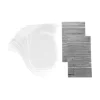 Bolsas transparentes redondeadas (100) - Wilton