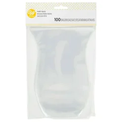 Bolsas transparentes redondeadas (100) - Wilton