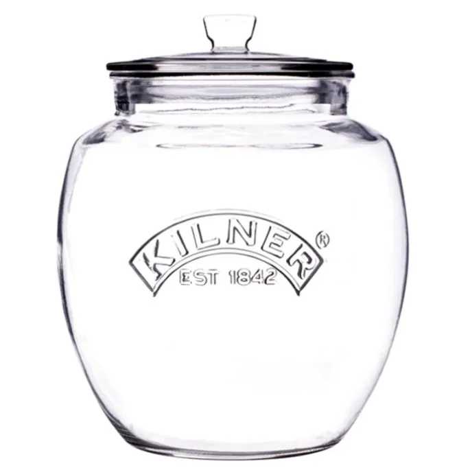 Bombonera de cristal transparente 2 litros - Kilner