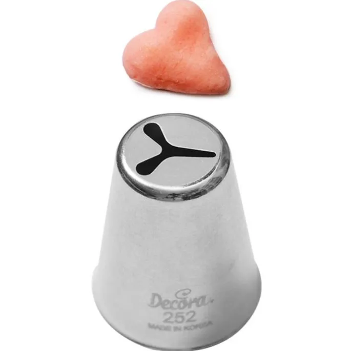 Boquilla Nº 252 corazón - Decora
