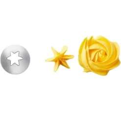 Boquilla nº 1M estrella abierta - Wilton