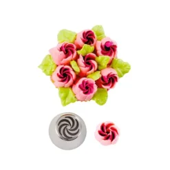 Boquilla rusa Nº 8B Rosa cerrada - Decora