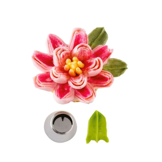 Boquilla rusa Nº 5 Hoja con nervadura dentada - Decora