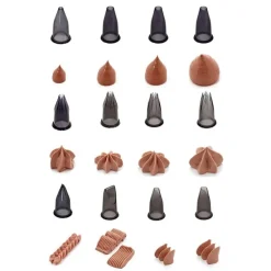 Boquillas para pistola galletas / churrera Le Tube Set Charcutier (12) - De Buyer