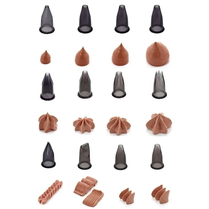 Boquillas para pistola galletas / churrera Le Tube Set Charcutier (12) - De Buyer