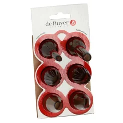 Boquillas para pistola galletas / churrera Le Tube Set Garnir (6) - De Buyer