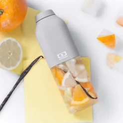 Botella ecológica negra 500 ml - Tritán (sin BPA) - Monbento