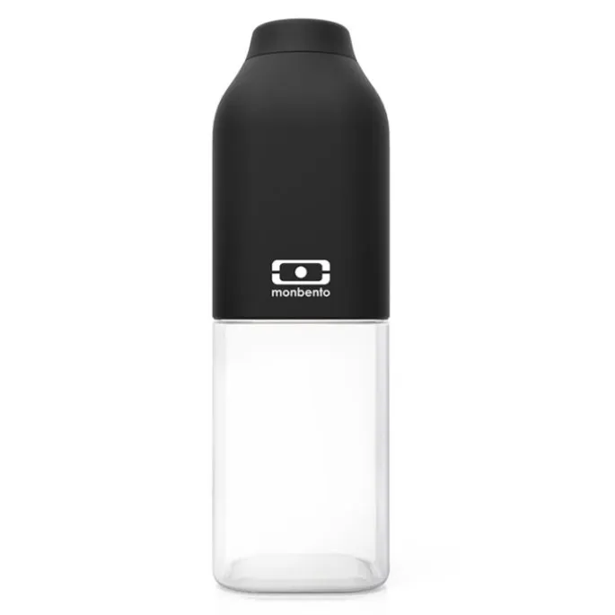 Botella ecológica negra 500 ml - Tritán (sin BPA) - Monbento