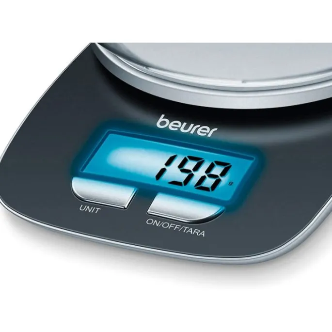 Báscula de cocina digital con bol de 1,2 litros KS-25 - Beurer