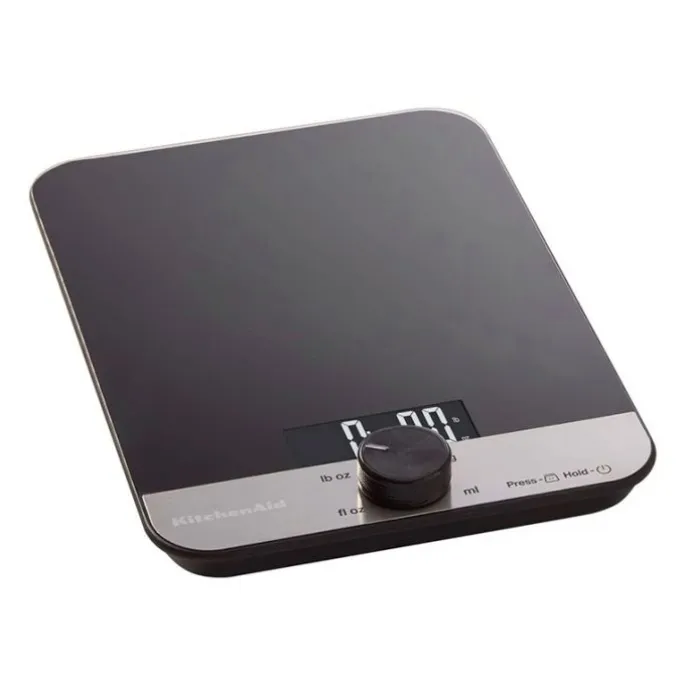 Báscula de cocina digital negra KQ908G - Vidrio - KitchenAid