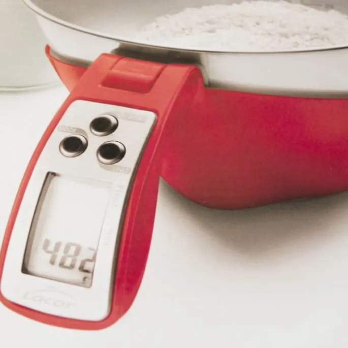 Báscula digital con bol extraíble de acero inoxidable - Lacor