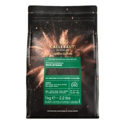 Cacao desgrasado en polvo alcalinizado Noir Intense 10-12% 1 kg - Callebaut
