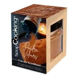 Cacao en polvo brillante 80 g - ScrapCooking