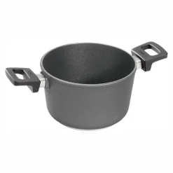 Cacerola antiadherente Titanium Nowo Inducción alta 28 cm - Aluminio fundido - Woll + REGALO paño