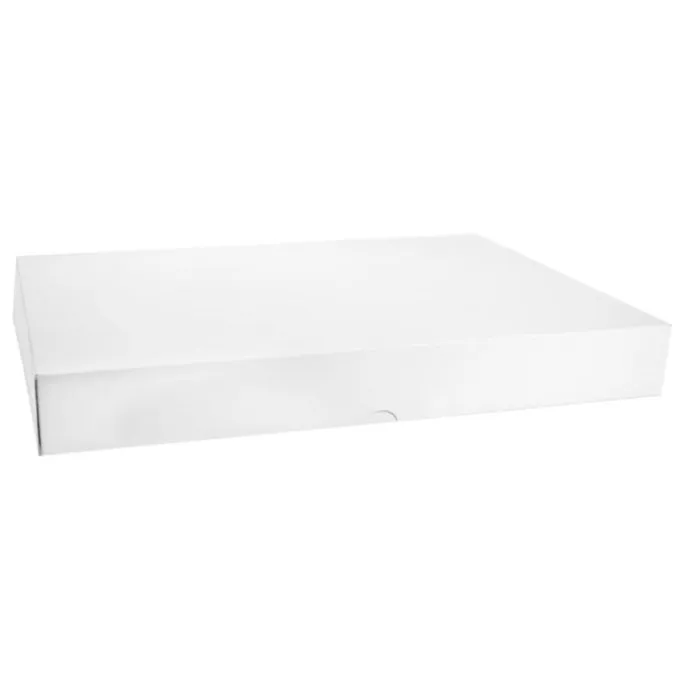 Caja blanca para cocas de San Juan 40 x 21 x 6 cm