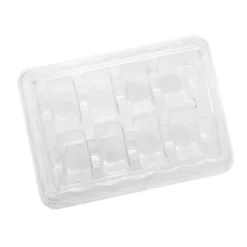 Caja de plástico para 8 macarons