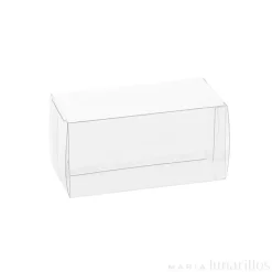 Caja de plástico transparente Astucio 9 cm