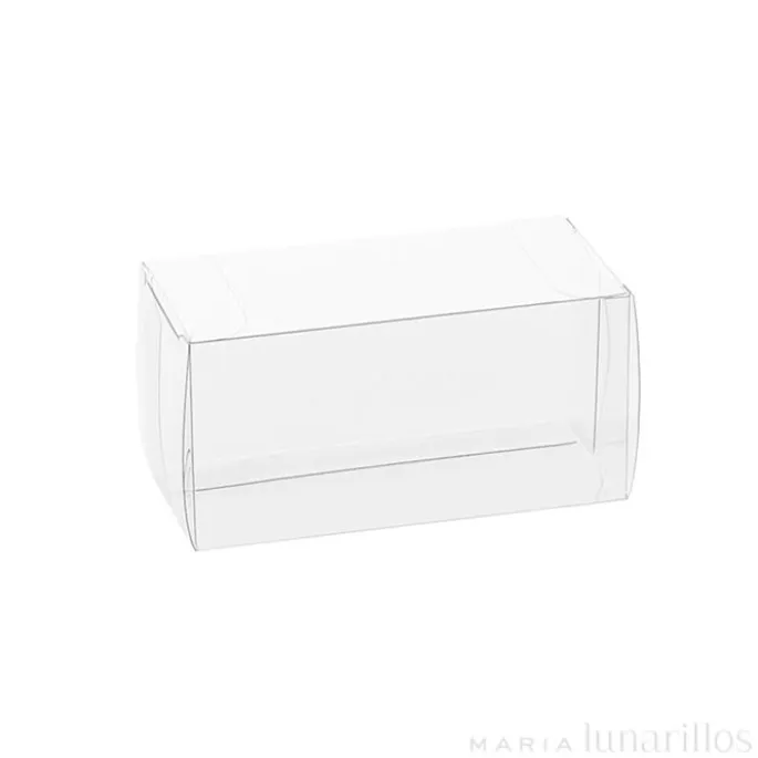 Caja de plástico transparente Astucio 9 cm