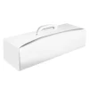 Caja para brazo de gitano y tronco de Navidad blanca 38,5 x 13 x 10 cm - Pastkolor