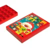 Caja para calendario de adviento Papá Noel Navidad
