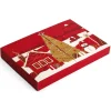 Caja para calendario de adviento libro Navidad
