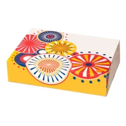 Caja para coca de San Juan verbena 40 x 31 x 9 cm