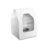 Caja para 1 cupcake con ventana 12 x 9 x 9 cm