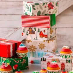 Caja para dulces o galletas Cristal de hielo 23,5 x 16 x 5 - Decora