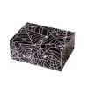 Caja para dulces o galletas telarañas Halloween 18 x 13,5 x 7,5 cm - Decora