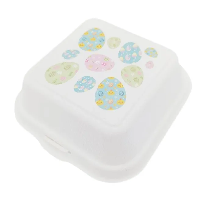Caja para mini tarta huevos de Pascua 10 x 8 cm - Bento cake