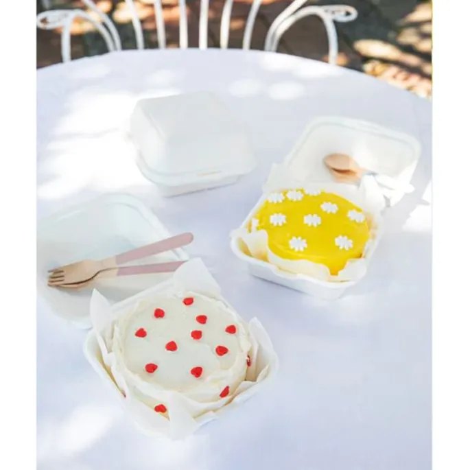Caja para mini tarta huevos de Pascua 10 x 8 cm - Bento cake