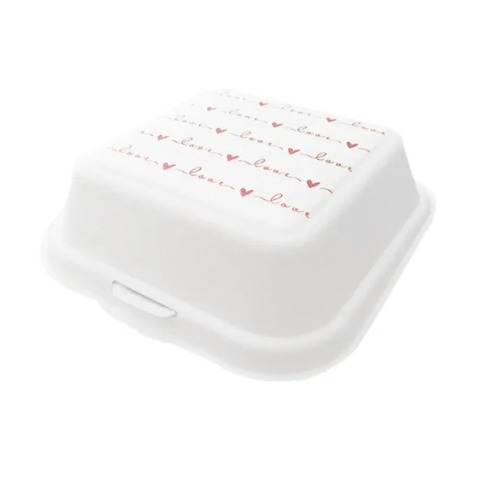 Caja para mini tarta love 10 x 8 cm - Bento cake