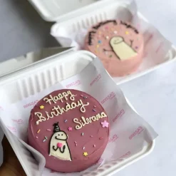 Caja para mini tarta 7,5 x 8 cm - Bento cake
