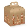 Caja para panettone Gingerbread 19,5 cm
