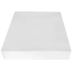 Caja para roscón de Reyes blanca 39,5 cm